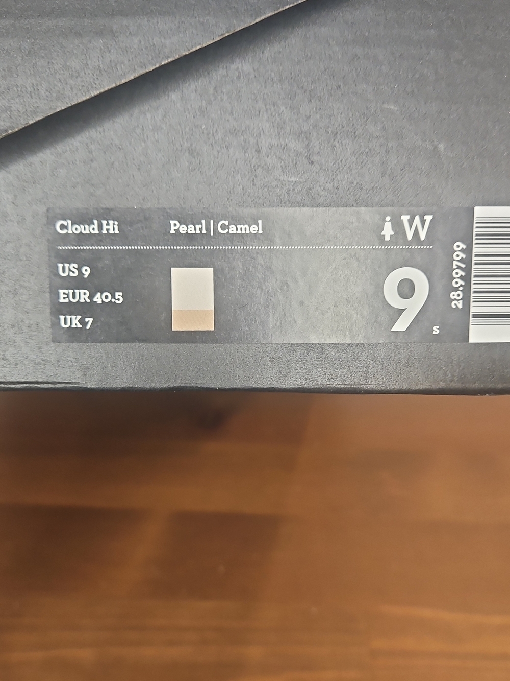 On Running Women’s High-Top Cloud Sneakers - Sand/Tan - Picture 7 of 8